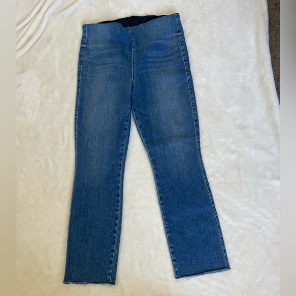 Frank & Eileen Pull On High Rise Blue Jeans - Picture 4 of 9